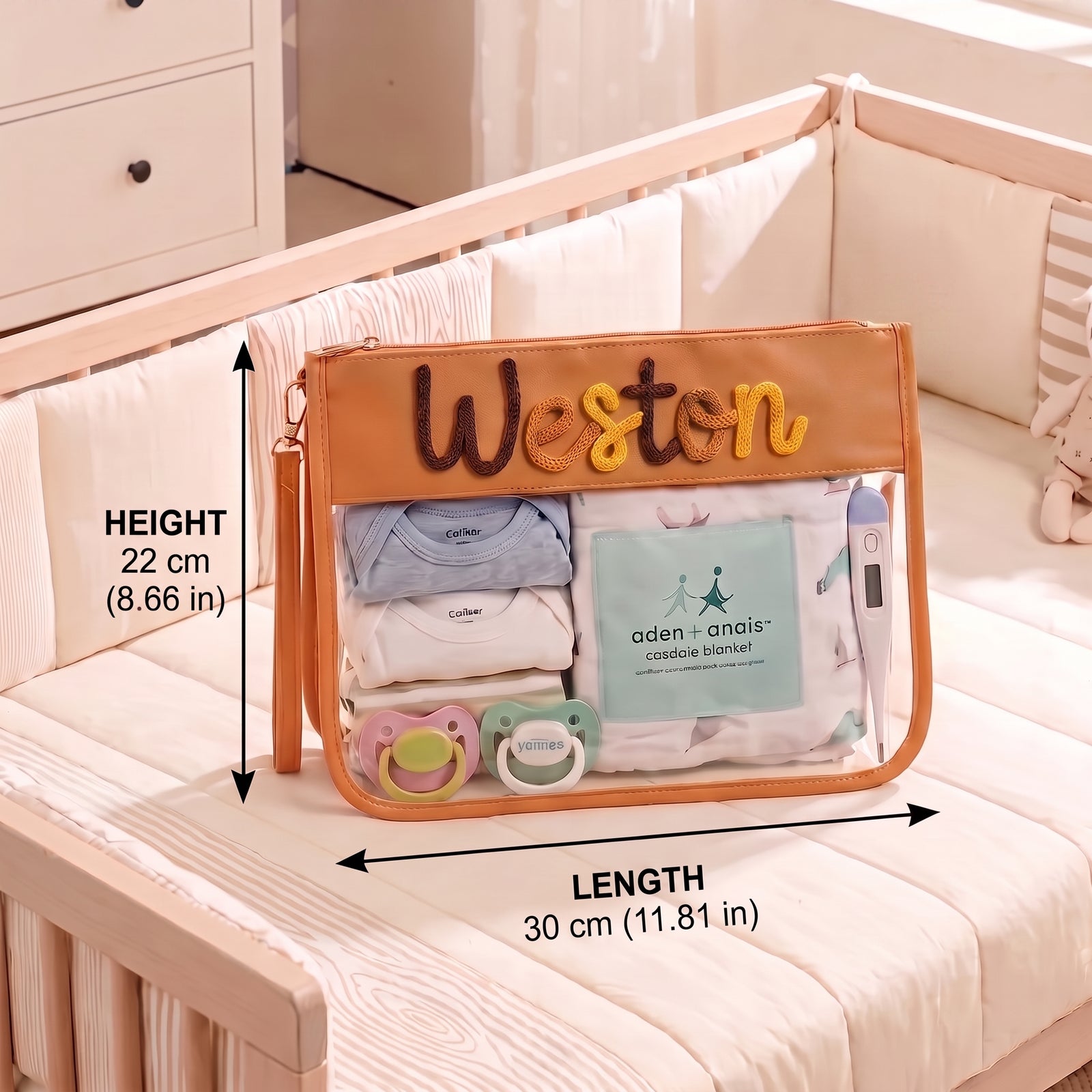 Mamaraya Personalized Baby Organizer Pouch