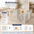 Mamaraya Astronaut Toddler Playard Activity Center