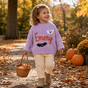 MamaRaya Personalized Halloween Custom Name Sweater