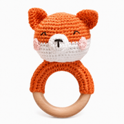 MamaRaya Personalized Crochet Baby Rattle