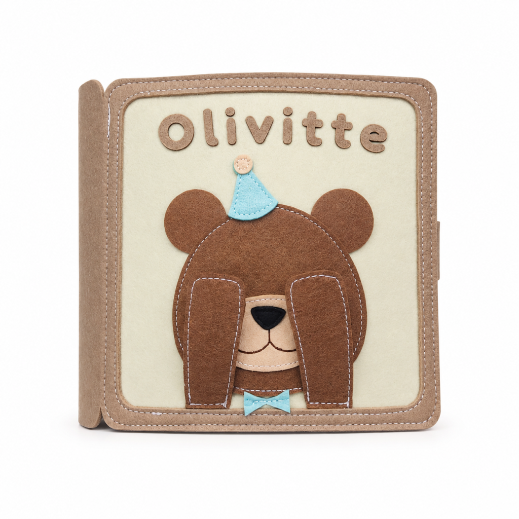 MamaRaya Personalized Felt Busy Book