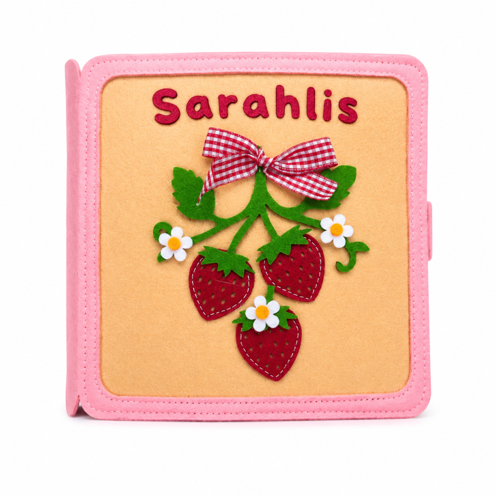 MamaRaya Personalized Felt Busy Book