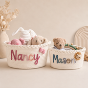 MamaRaya Personalized Baby Basket With Name